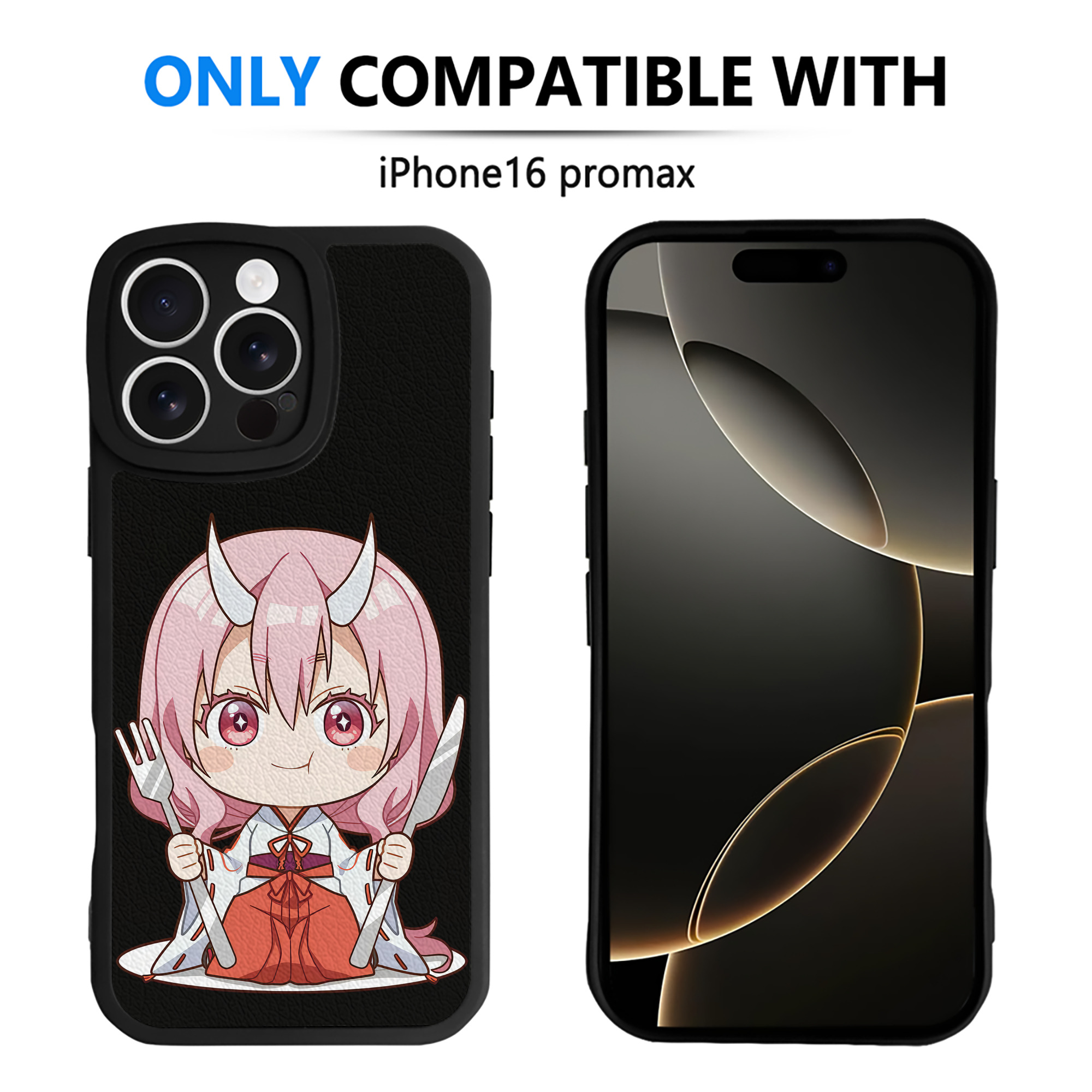 （画像用） 転スラ Regarding Reincarnated to Slime 【iPhone 16シリーズ対応】シリコンスマホケース（レザー調） 材質：シリコン
